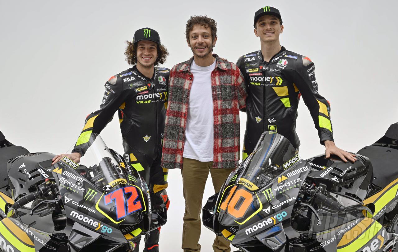 FIRST LOOK Luca Marini Marco Bezzecchi present VR46 s 2023